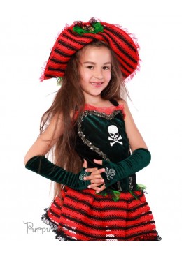 Purpurino костюм Пиратка для девочки 2079